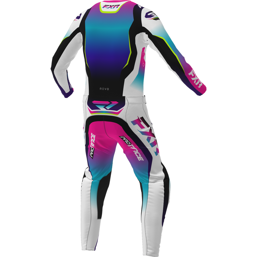 2025 FXR REVO LITHIUM WHITE MULTI MX KIT COMBO