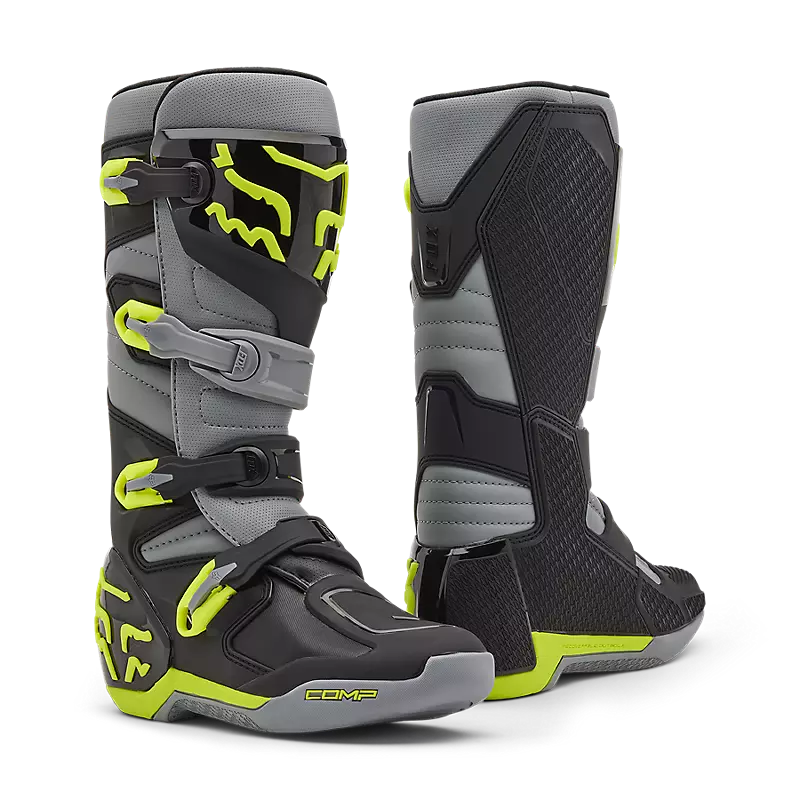 Fox Comp MX Boot Grey Yellow