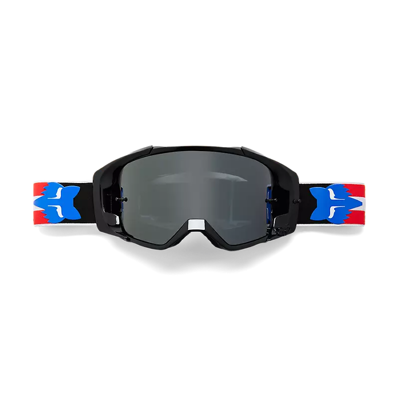 Fox Unity Limited Edition Vue Red White Blue Goggle - Mirror Lens