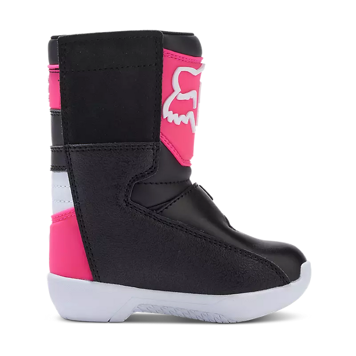 Fox Kids Comp K PeeWee Motocross Boots Black Pink