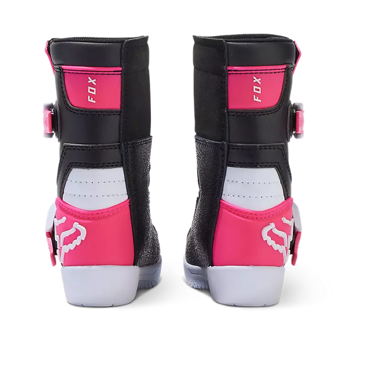 Fox Kids Comp K PeeWee Motocross Boots Black Pink