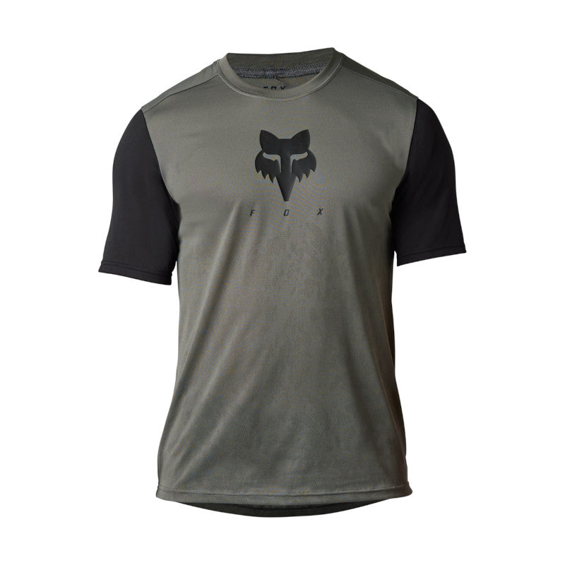Fox Ranger Tru Dri Short Sleeve MTB Jersey Pewter Grey
