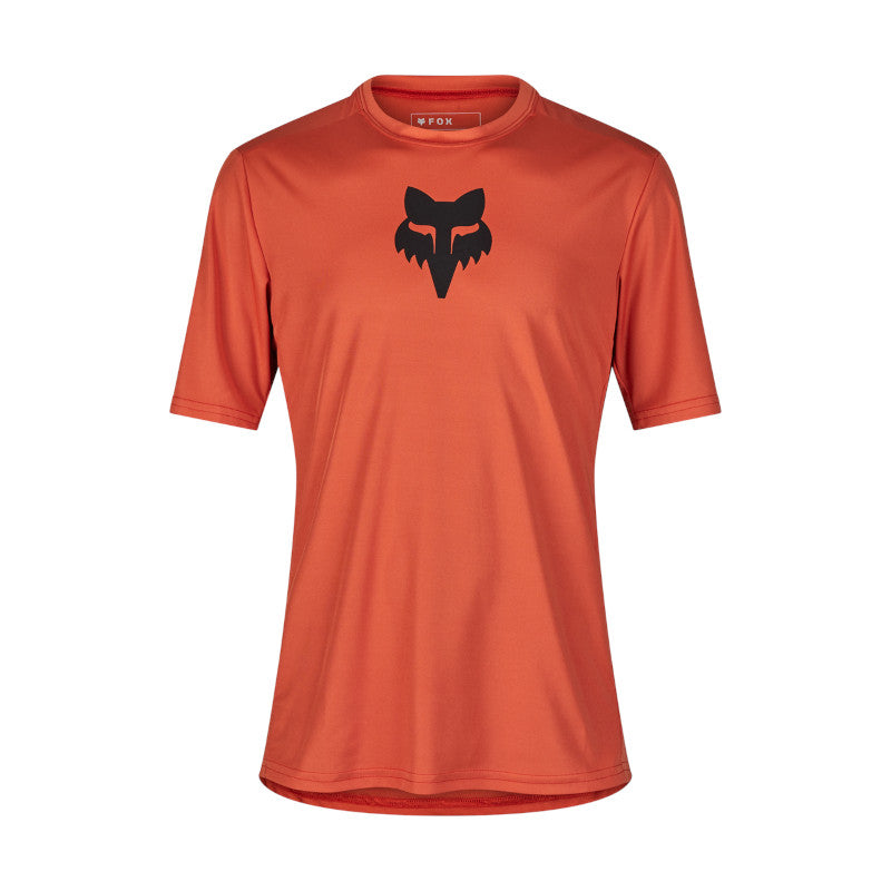 Fox Ranger Lab Head Short Sleeve MTB Jersey Orange
