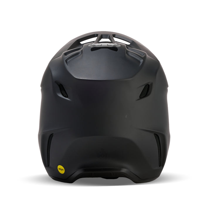2026 Fox V3 SOLID MATTE BLACK Motocross Helmet
