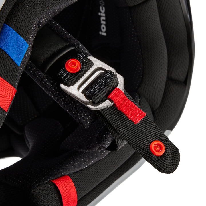 2024 Fox V3 MAGNETIC White Orange Motocross Helmet