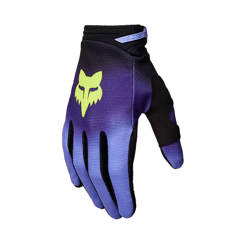 2024 Fox 180 Interfere Gloves - Black Purple Blue
