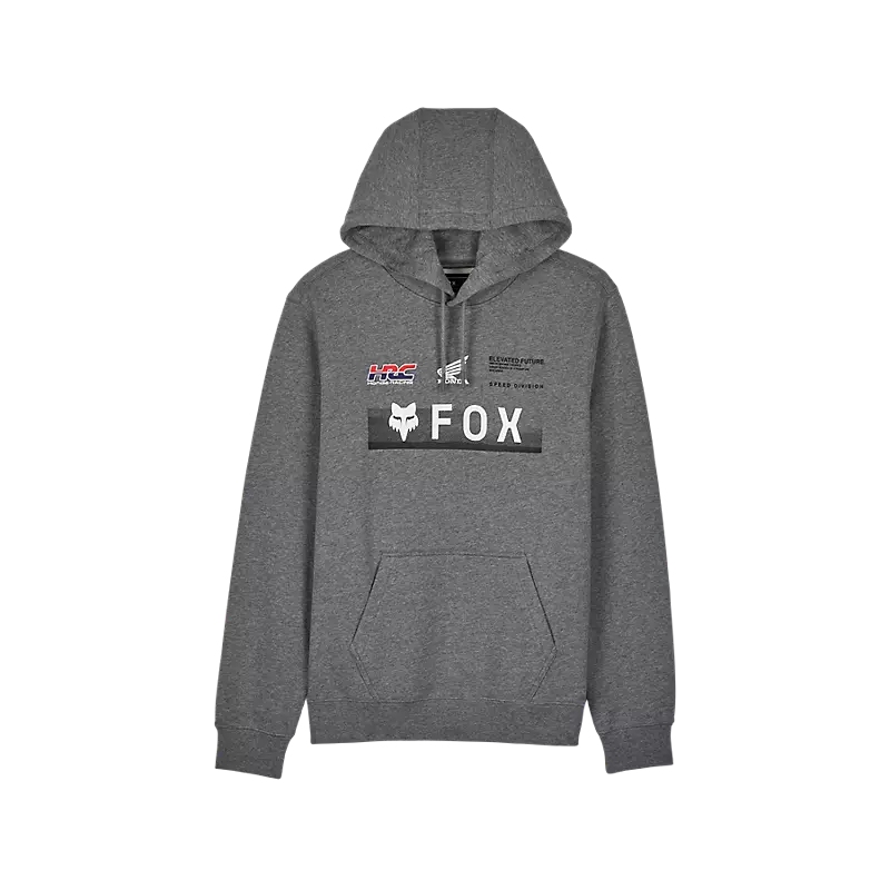 Fox X Honda Pullover Hoodie Grey