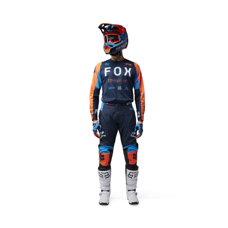 2025 Fox 180 Race Spec Blue Orange MX Kit Combo