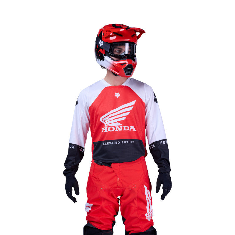 fox racing mx gear 2026 Fox 180 Honda Red Jersey & Pant Kit Combo