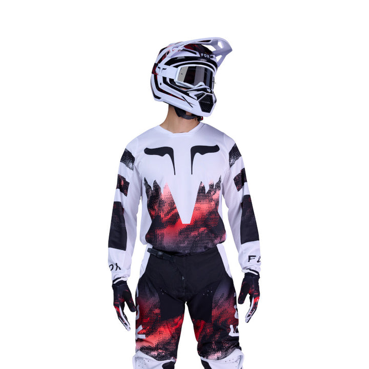 2026 Fox 180 Kairos White Red MX Kit Combo