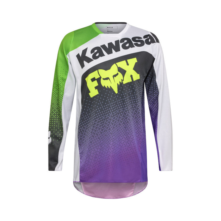 2026 Fox 180 Kawasaki Purple Green MX Kit Combo