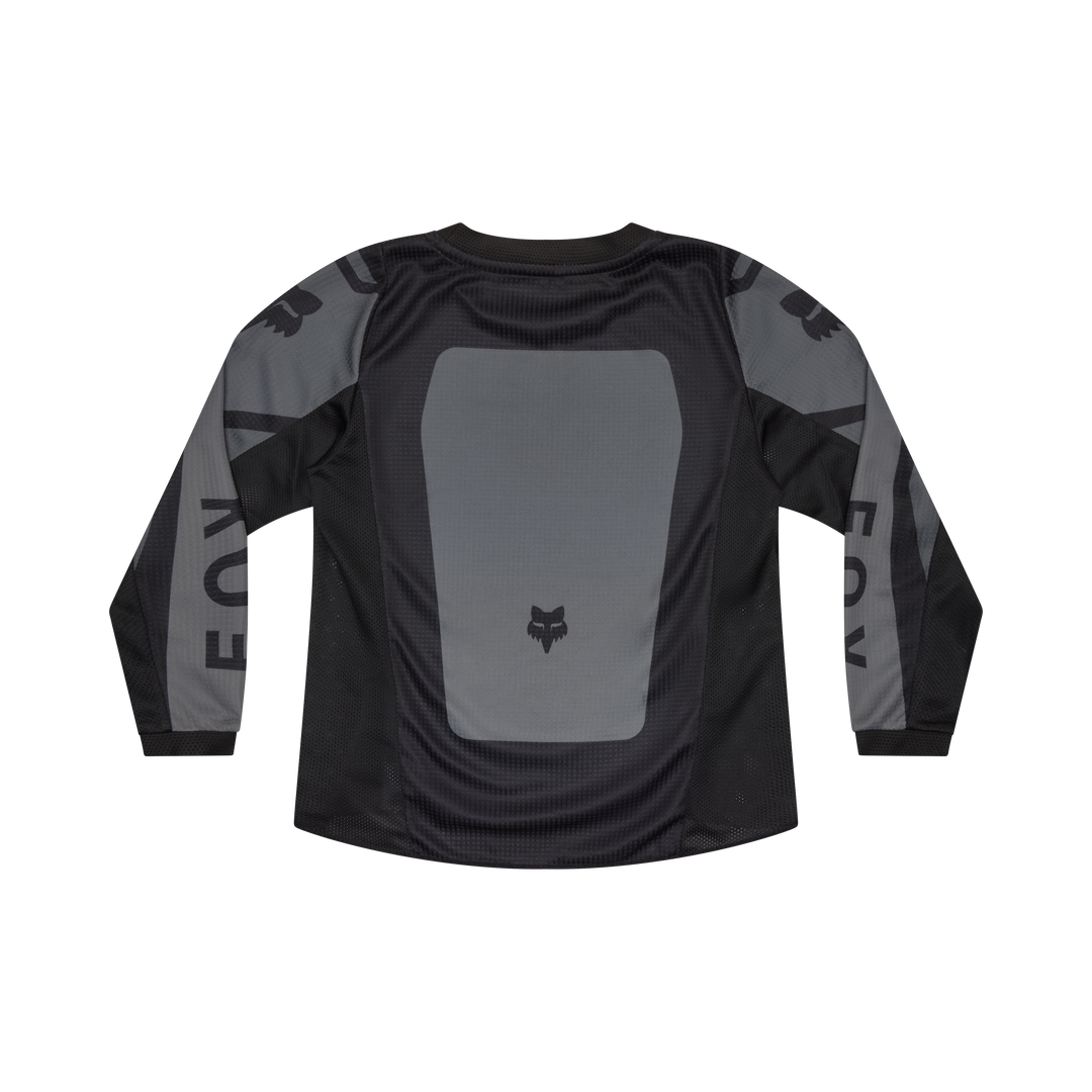 2026 Fox Kids 180 Shield Black Grey PeeWee Kit Combo