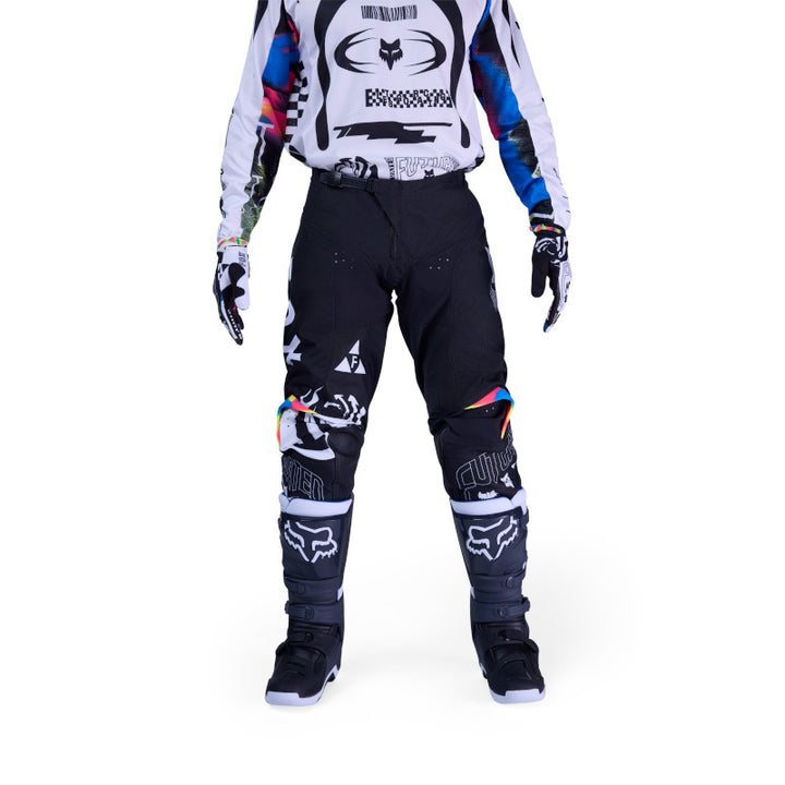 2026 Fox 180 Image Cosmo Black White MX Kit Combo