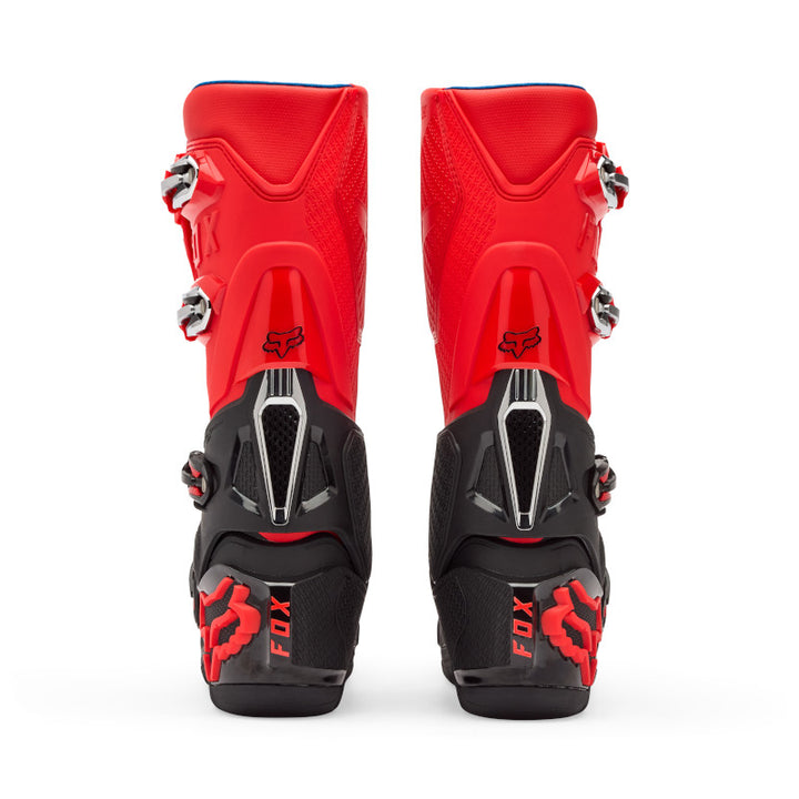 Fox Instinct MX Boots Red Black