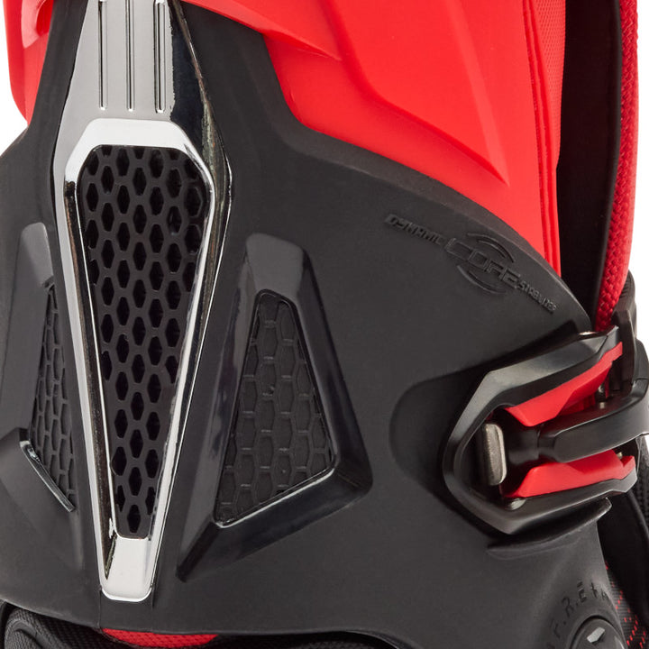 Fox Instinct MX Boots Red Black