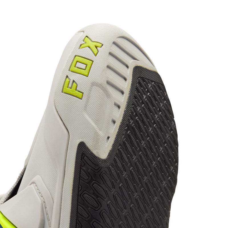 Fox Instinct MX Boots Blue Grey Yellow