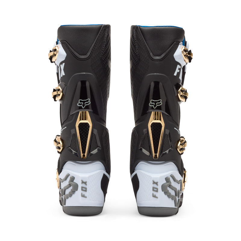 Fox Instinct MX Boots White Black Grey