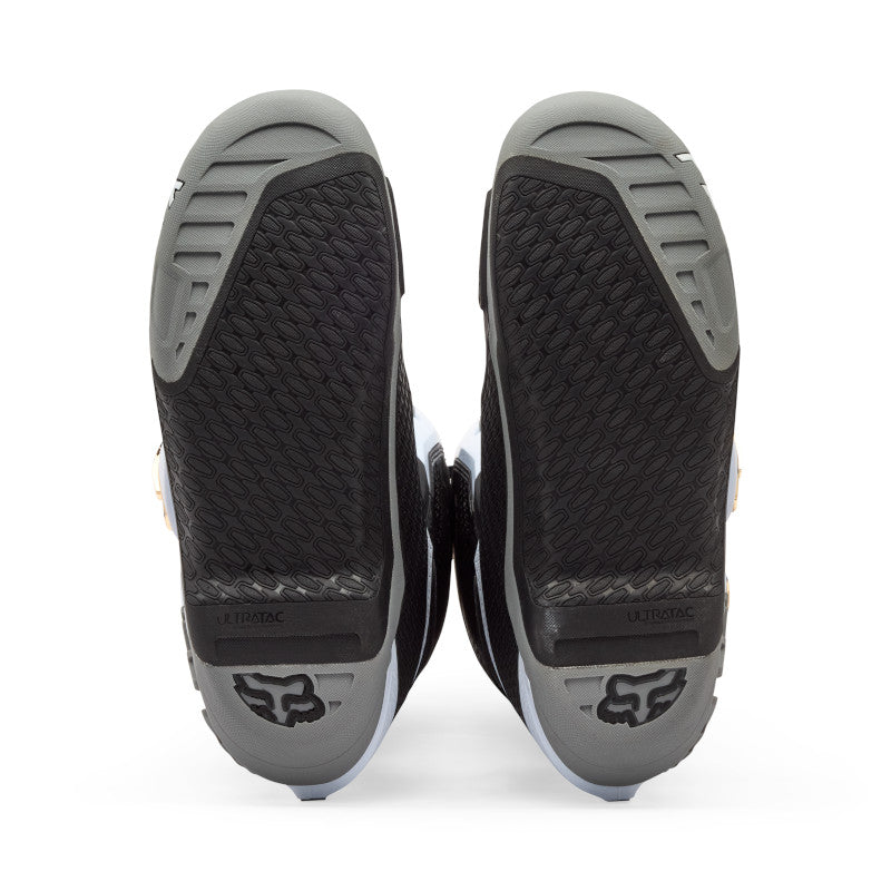Fox Instinct MX Boots White Black Grey
