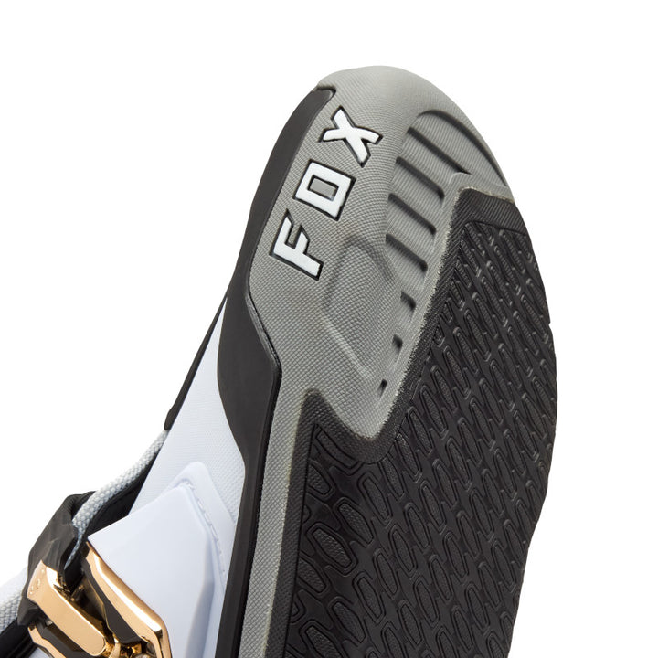 Fox Instinct MX Boots White Black Grey