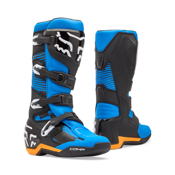 Fox Comp MX Boot Blue Orange