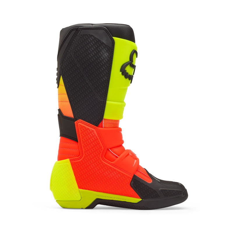 Fox Comp MX Boot Orange Yellow