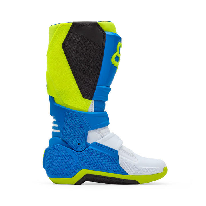 Fox Motion MX Boots Blue Yellow