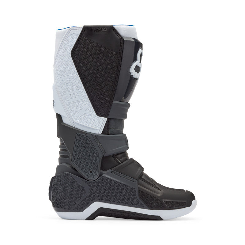 Fox Motion MX Boots Black Grey White