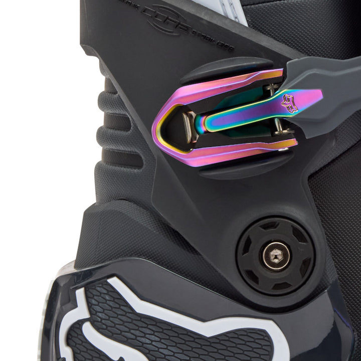 Fox Motion MX Boots Black Grey White