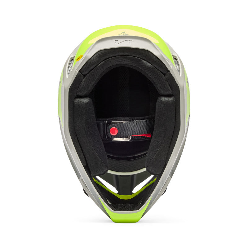 2026 Fox V1 Collect Flo Yellow Motocross Helmet