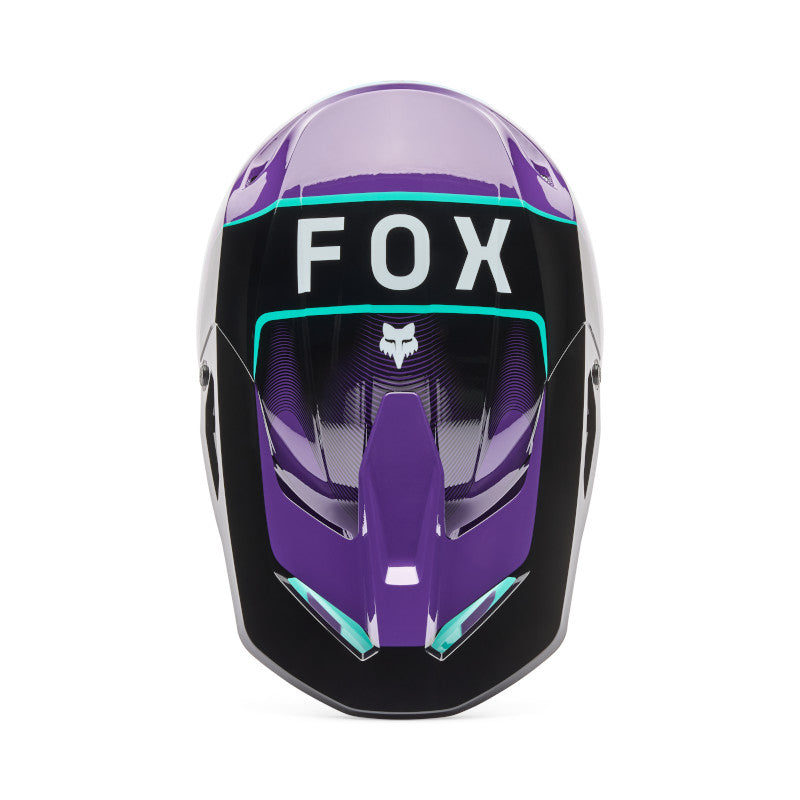 2026 Fox V1 Collect Purple Motocross Helmet