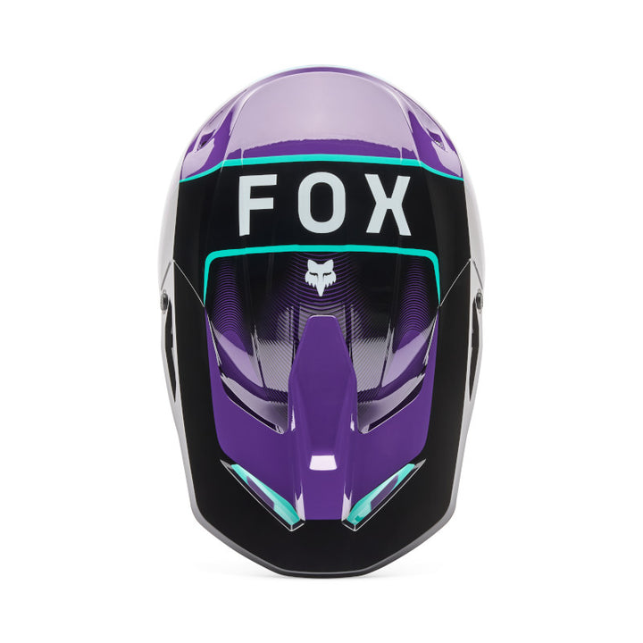 2026 Fox V1 Collect Purple Motocross Helmet