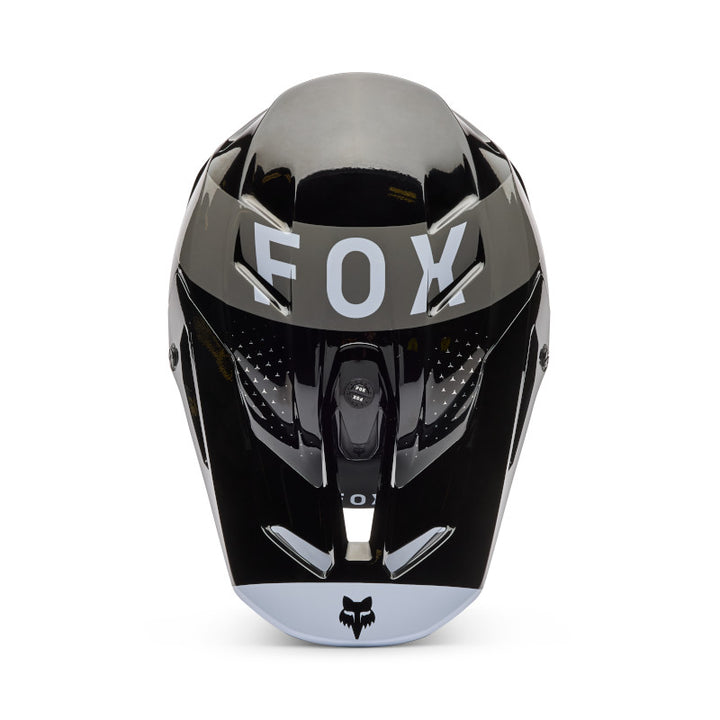2026 Fox V3 Tine Black Motocross Helmet
