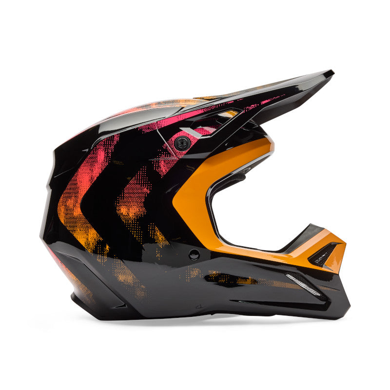 2026 Fox V1 Kairos Orange Motocross Helmet