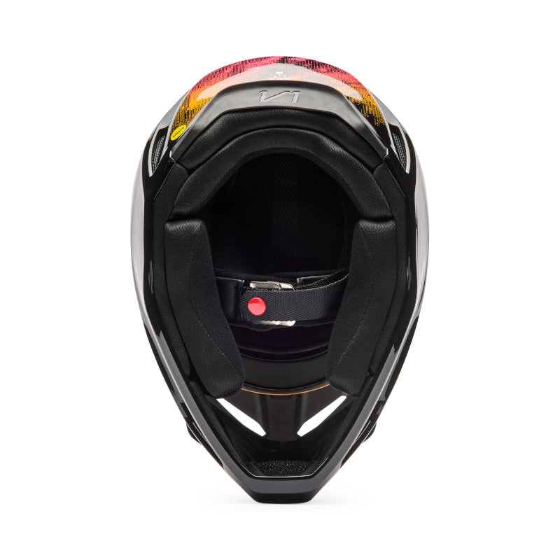 2026 Fox V1 Kairos Orange Motocross Helmet