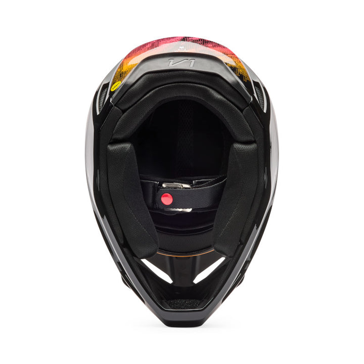 2026 Fox V1 Kairos Orange Motocross Helmet