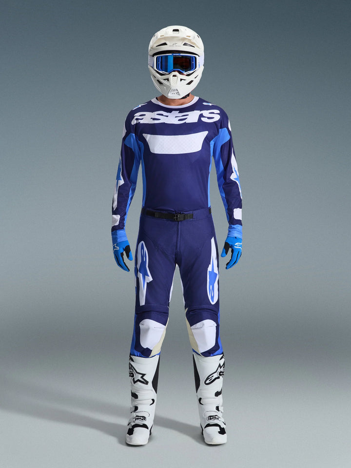 2026 Alpinestars Racer Riway Blue White MX Kit Combo