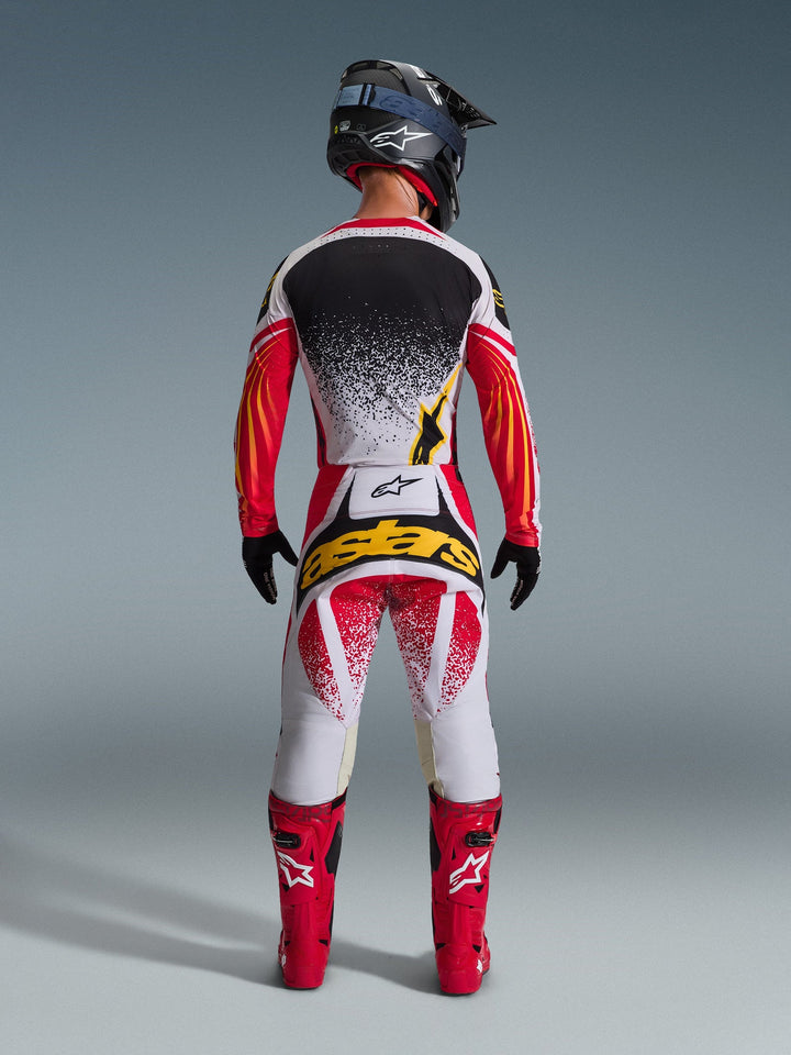 2026 Alpinestars Techstar Nomur Red Grey MX Kit Combo