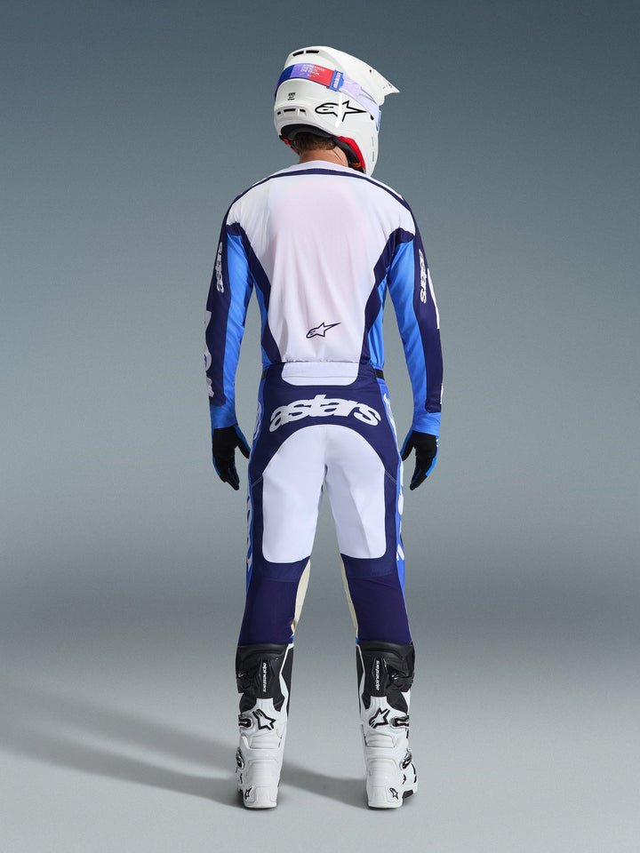 2026 Alpinestars Racer Riway Blue White MX Kit Combo