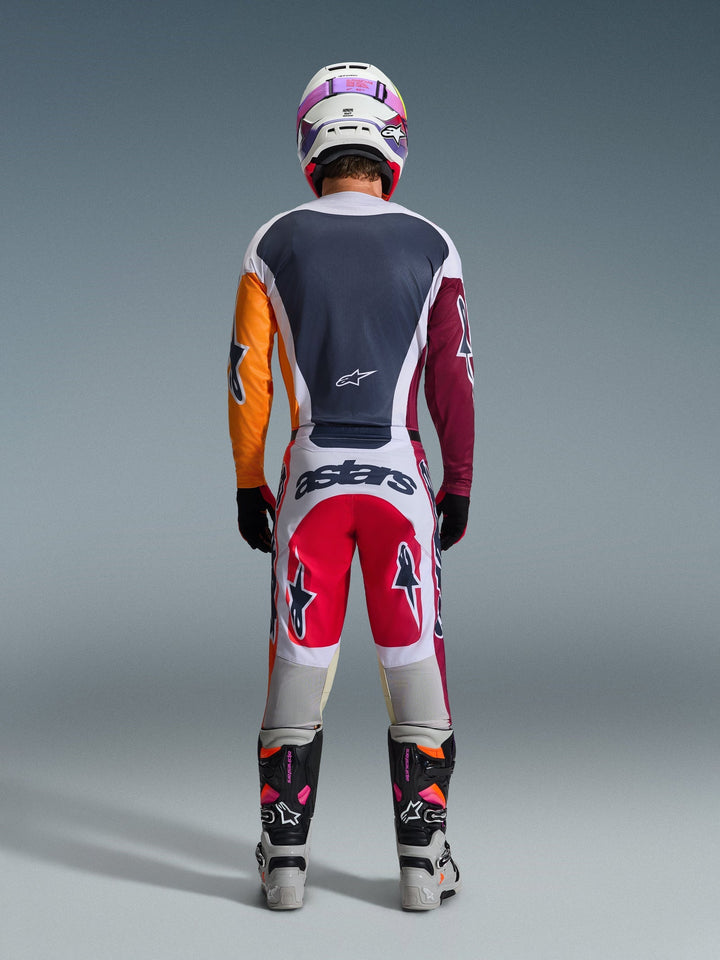 2026 Alpinestars Racer Portl Red Grey MX Kit Combo