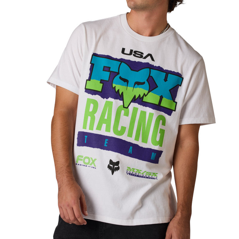Fox Racing Hardcore 195 Original Tee White | Fox MX Tshirt