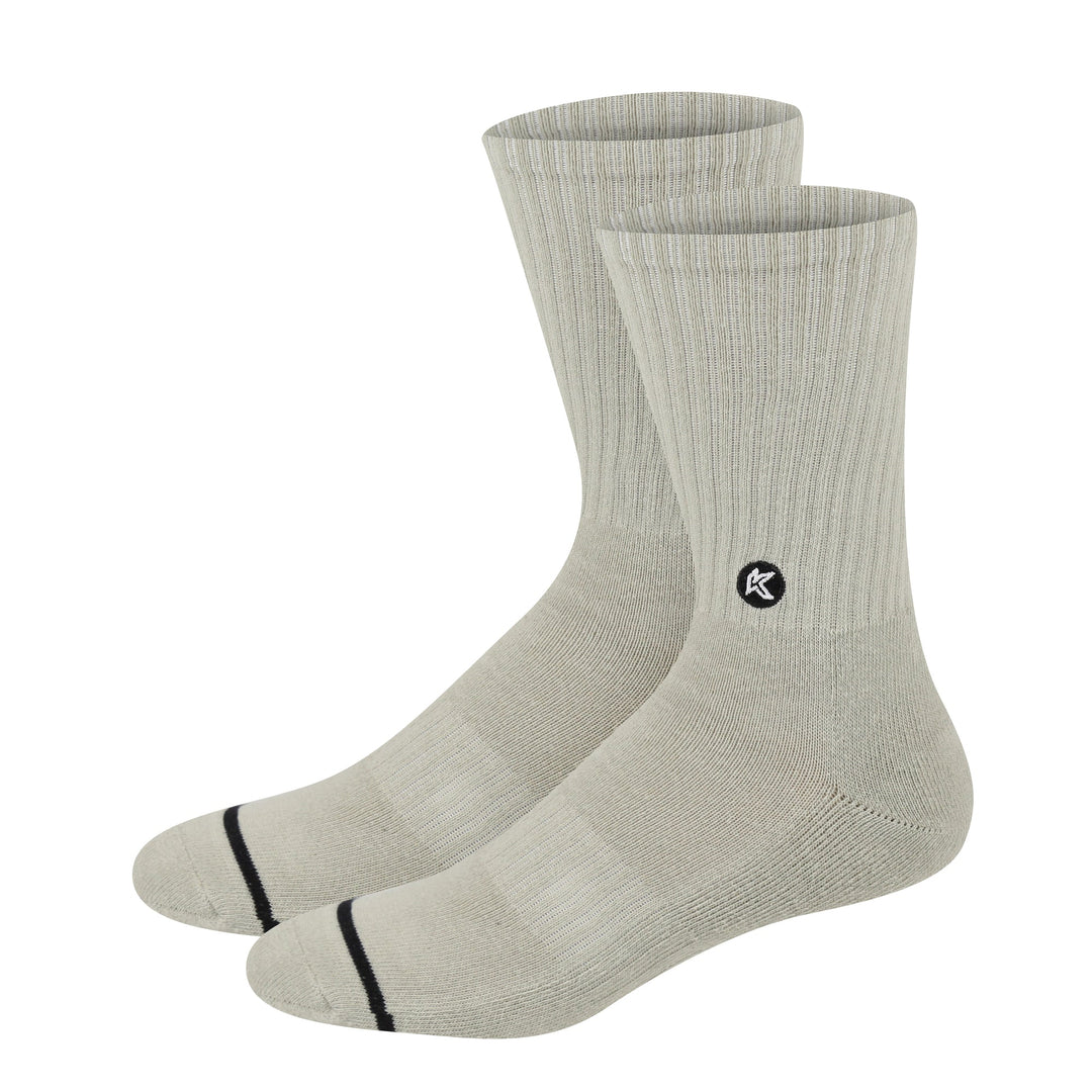 Kecks Crew Socks - Bone