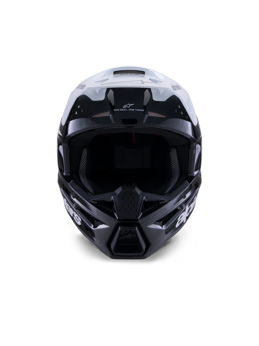 Alpinestars SM3 Radium MX Helmet Black White Grey