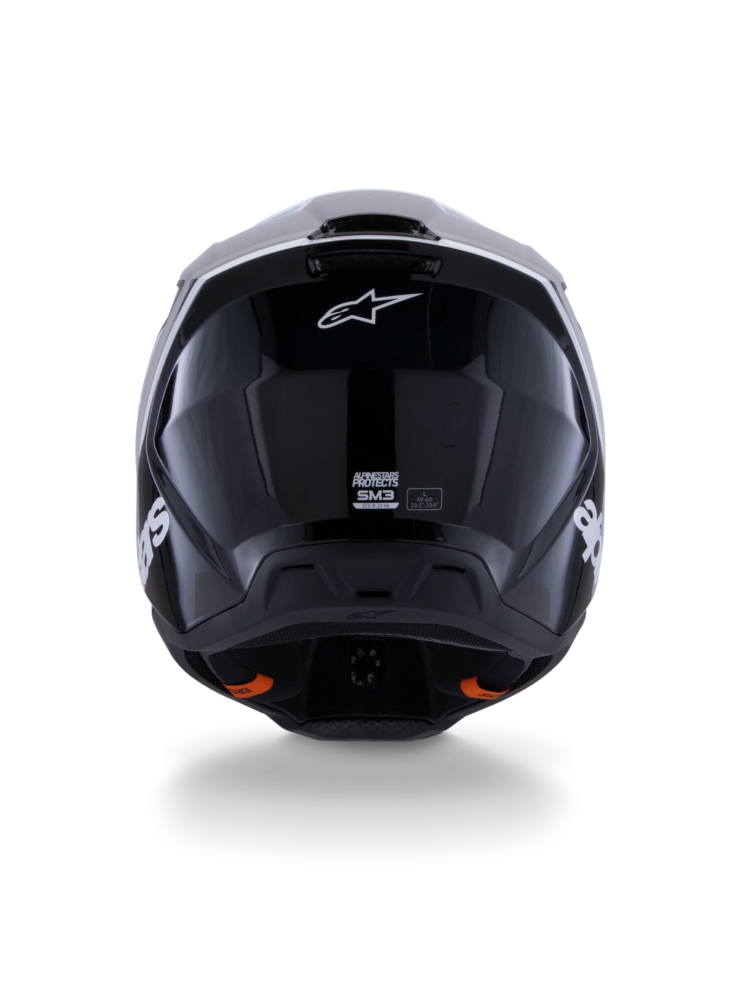 Alpinestars SM3 Radium MX Helmet Black White Grey