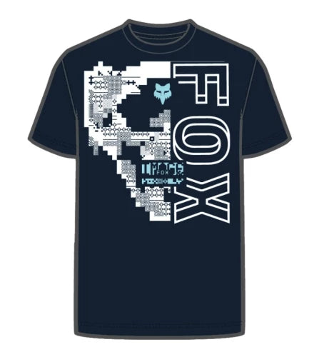 Fox Youth Image Skull Tee Blue