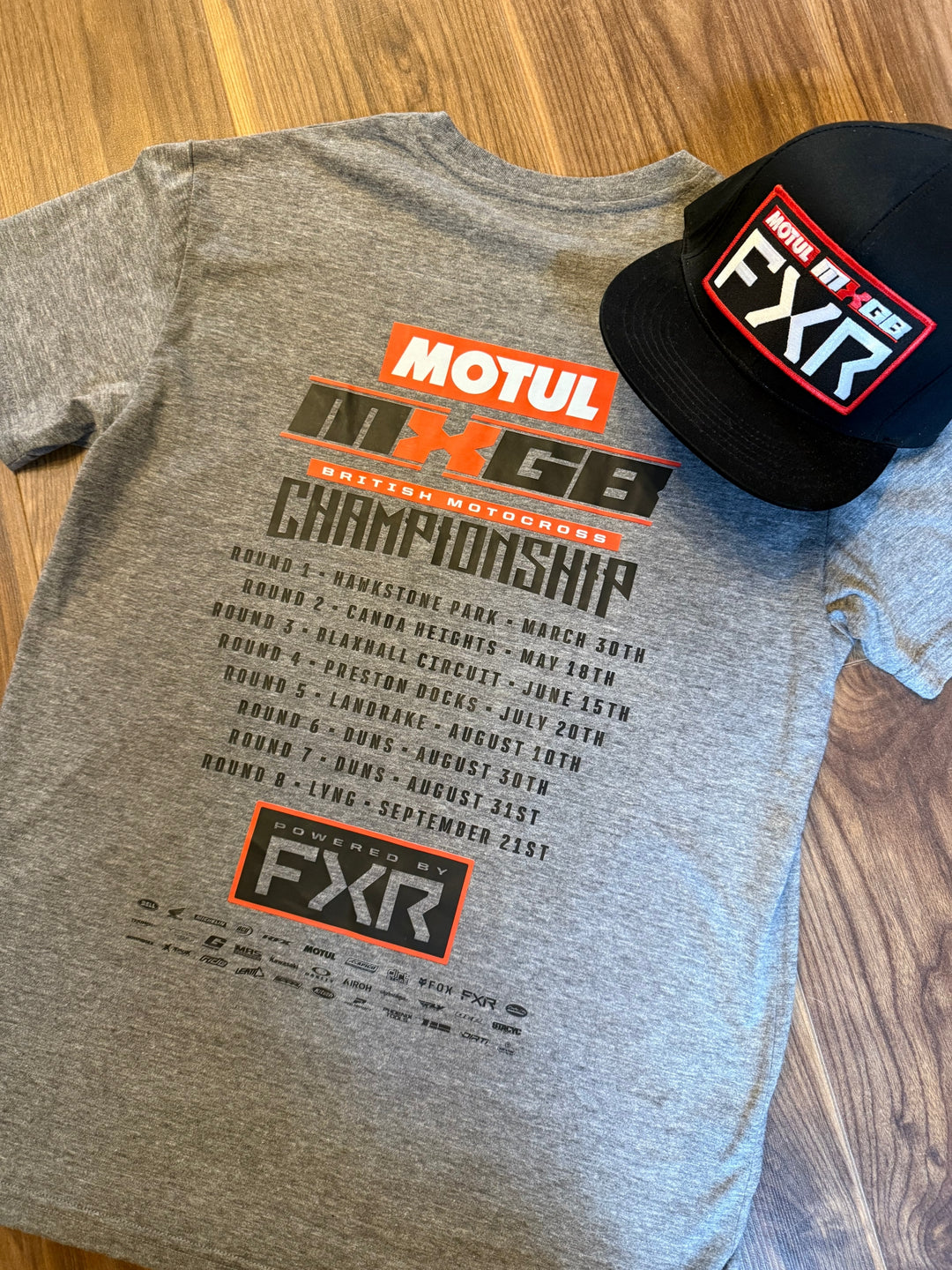 MXGB Championship Tee & Cap Bundle - save £10!