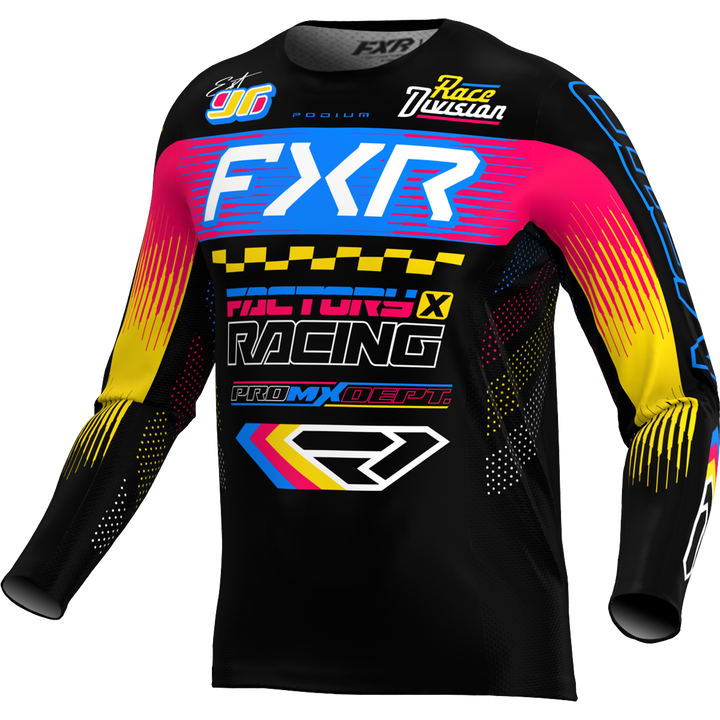 2026 FXR Youth Podium Black Blue Razz Kit Combo