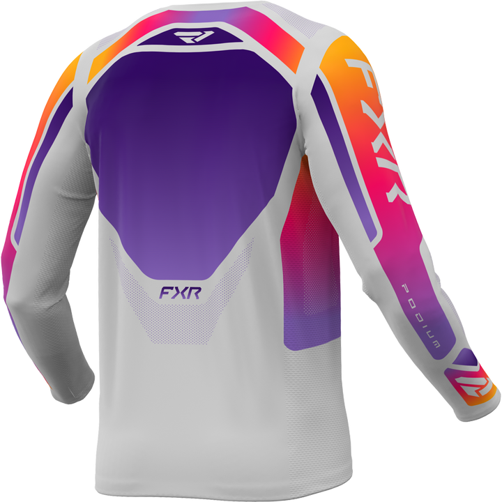 2026 FXR Youth Podium Grey Purple Orange Kit Combo