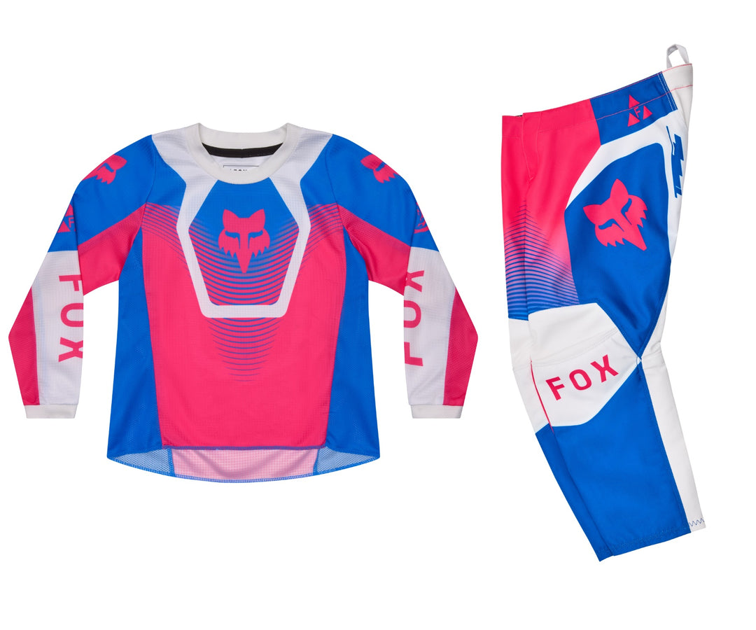 2026 Fox Kids 180 Collect Pink Blue PeeWee Kit Combo