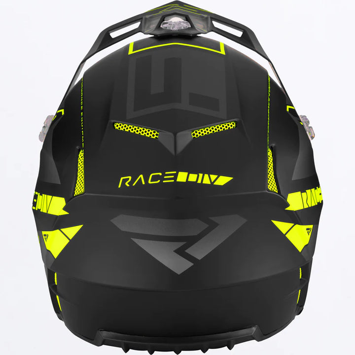 2023 FXR Clutch EVO Helmet Black Yellow