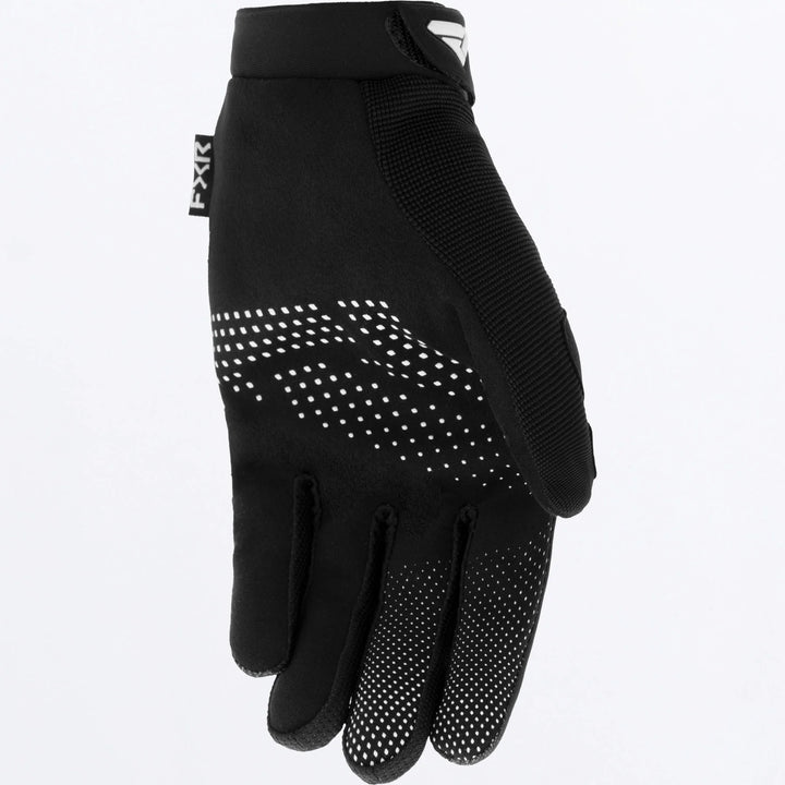 FXR Kids/Toddler Reflex Gloves Black White